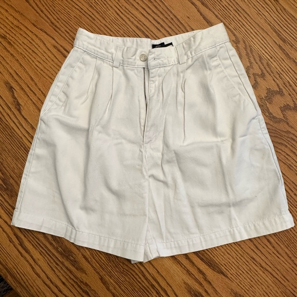 White Walking Shorts - Picture 1 of 3